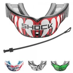 Shock Doctor Gel Max Power Print Mundschutz, Senior(Alter 11+)
