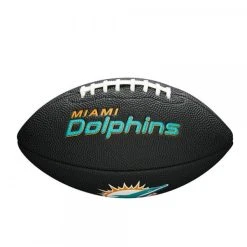 Wilson NFL Miami Dolphins Mini Football - Schwarz