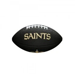 Wilson NFL New Orleans Saints Logo Mini Football - Schwarz