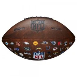 Wilson NFL Official Throwback 32 Team Logo, Official Size 9