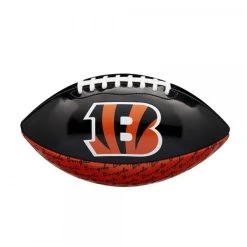 Wilson NFL Peewee Cincinnati Bengals Logo Football