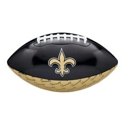 Wilson NFL Peewee Football Team Logo New Orleans Saints