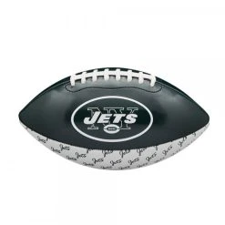 Wilson NFL Peewee New York Jets Logo Football
