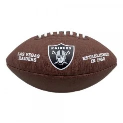 Wilson NFL Team Logo Composite Football Las Vegas Raiders