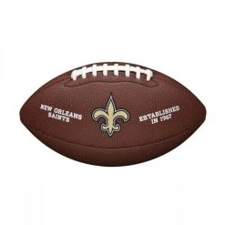 Wilson NFL Team Logo Composite Football New Orleans Saints