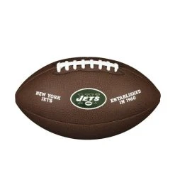 Wilson NFL Team Logo Composite Football New York Jets