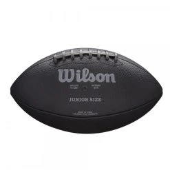 Wilson WTF1847 NFL Jet Black Composite Football Junior Size, Größe 7 - Schwarz