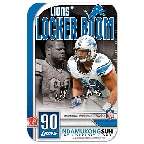 Wincraft NFL Schild Ndamukong Suh / Detroit Lions