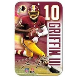 Wincraft NFL Schild Robert Griffin / Washington Altes Logo